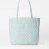 Silver Blue Large Metro Quatro Tote