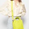 Acid Yellow Mini Box Tote