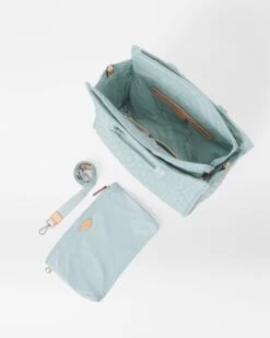 Silver Blue Large Box Tote -Best Bags Store 1445X1891 A3