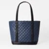 Navy & Black Medium Empire Tote