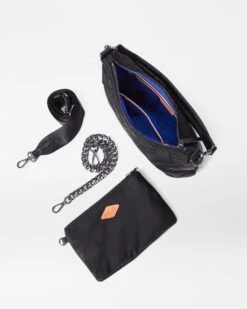 Black Small Madison Shoulder Bag -Best Bags Store 1460B1826 A3