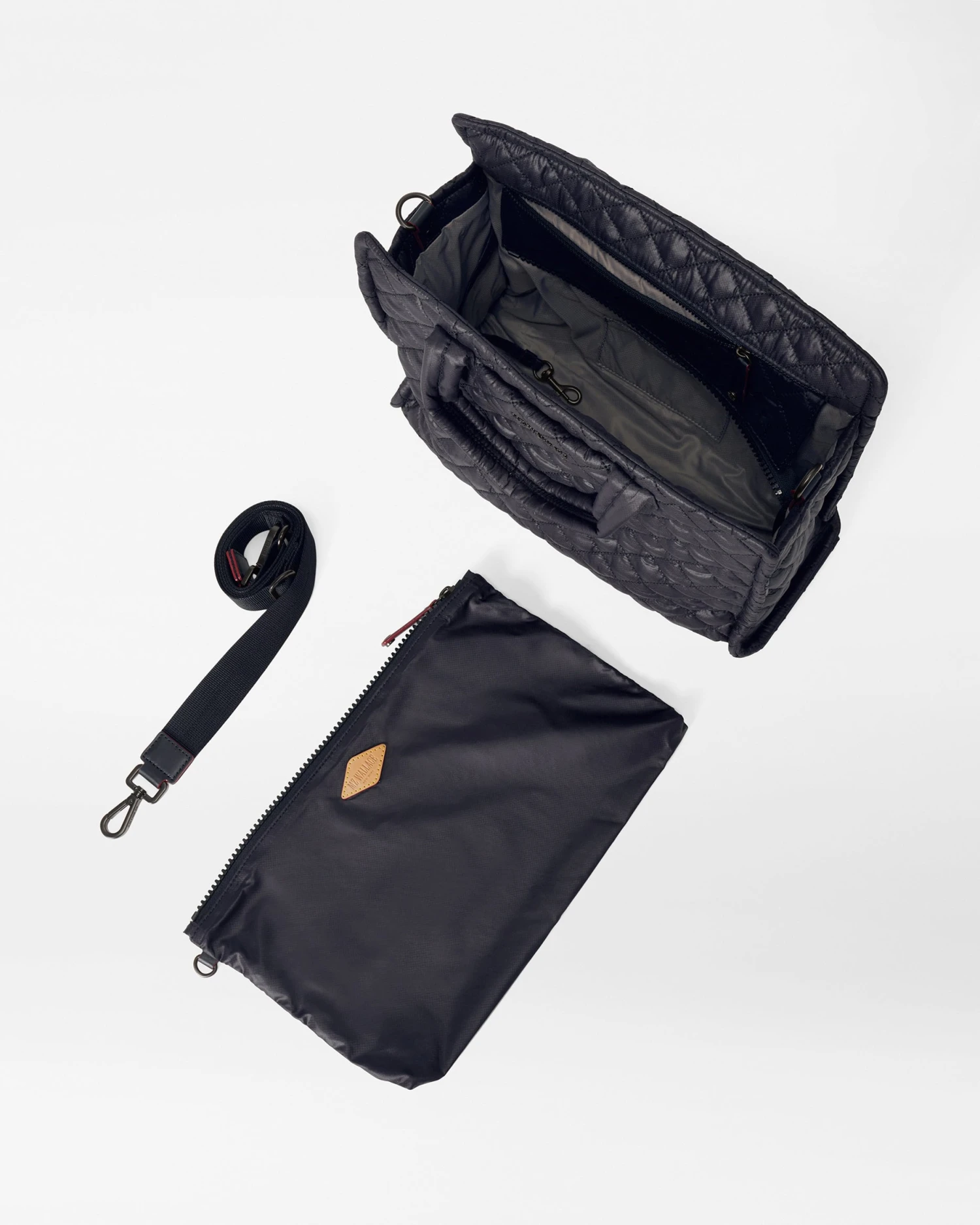 Black Medium Metro Box Tote 5 Black Medium Metro Box Tote - Image 5