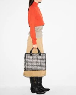 Boucle Medium Metro Box Tote -Best Bags Store 1479X1939 A11