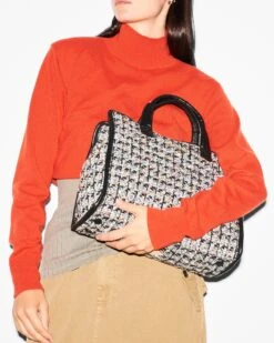 Boucle Medium Metro Box Tote
