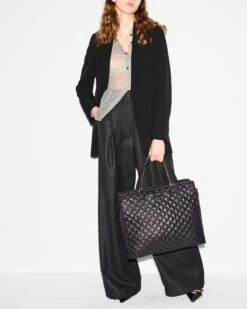 Black Large Metro Box Tote II 9 Black Large Metro Box Tote II -Best Bags Store 1499X1590 A10