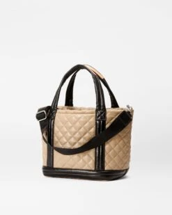 Black And Camel Small Empire Tote -Best Bags Store 1512N1966 A2