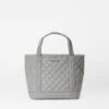 Silver Reflective Small Empire Tote