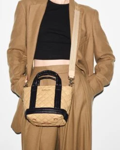 Camel & Black Mini Empire Tote 9 Camel & Black Mini Empire Tote -Best Bags Store 1530X1980 A12