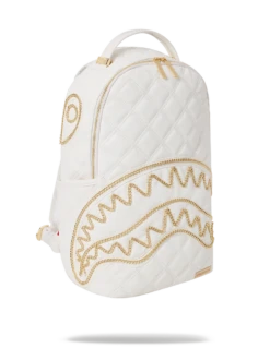 Sprayground Riviera White Gold DLX Backpack -Best Bags Store 7cc935 33480d3aed354ce6a5a067c1d1d9ca0bmv2