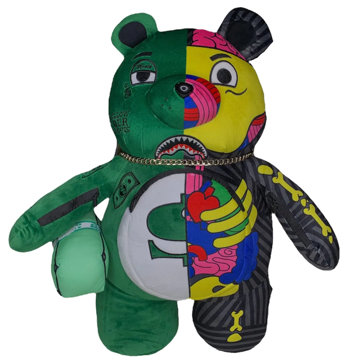 Sprayground Anotomy Teddybear Backpack 1 Sprayground Anotomy Teddybear Backpack