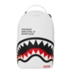 Sprayground Shark Central 2.0 White DLXV Backpack
