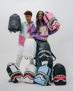 Sprayground Shark Central 2.0 Black DLXV Backpack -Best Bags Store 7cc935 64c54deac9604570b1e7c849e942ce27mv2