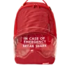 Sprayground Break In Case Of Emergency Shark DLX Backpack