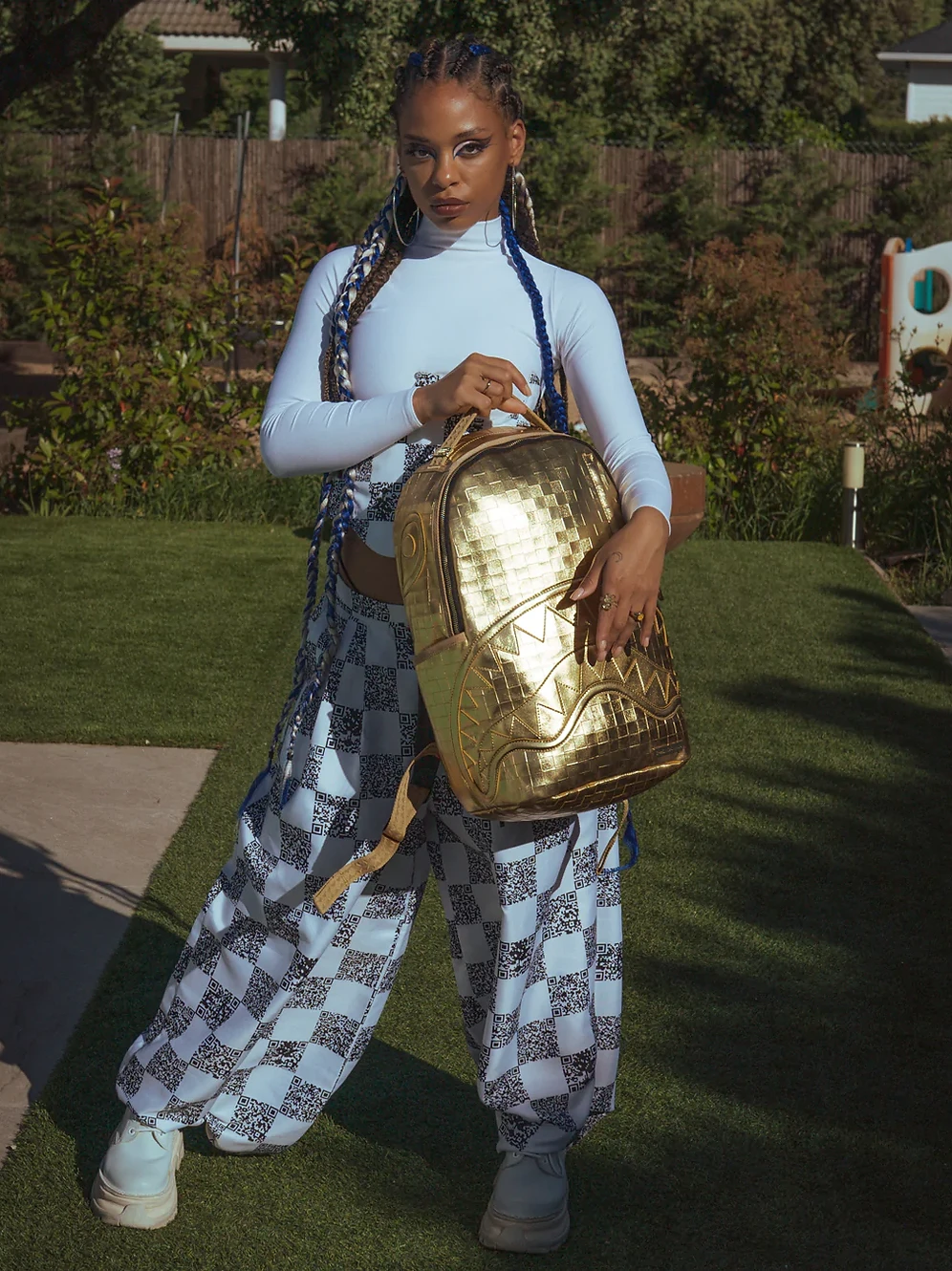 Sprayground Bricks On Bricks DLX Backpack 11 Sprayground Bricks On Bricks DLX Backpack - Image 11