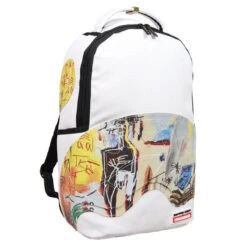 Sprayground Jean Michael Basquiat White Shark DLX Backpack -Best Bags Store 7cc935 a50f49ecb3bf46e69f628d92717a94e3mv2