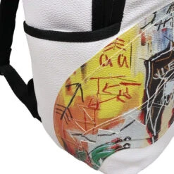 Sprayground Jean Michael Basquiat White Shark DLX Backpack -Best Bags Store 7cc935 add698ee265d4504b65cb422b6379742mv2