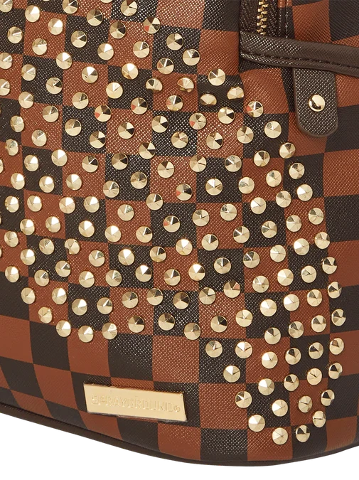 Sprayground Sharks In Paris Gold Rivet Polaris Savage Backpack 3 Sprayground Sharks In Paris Gold Rivet Polaris Savage Backpack - Image 3