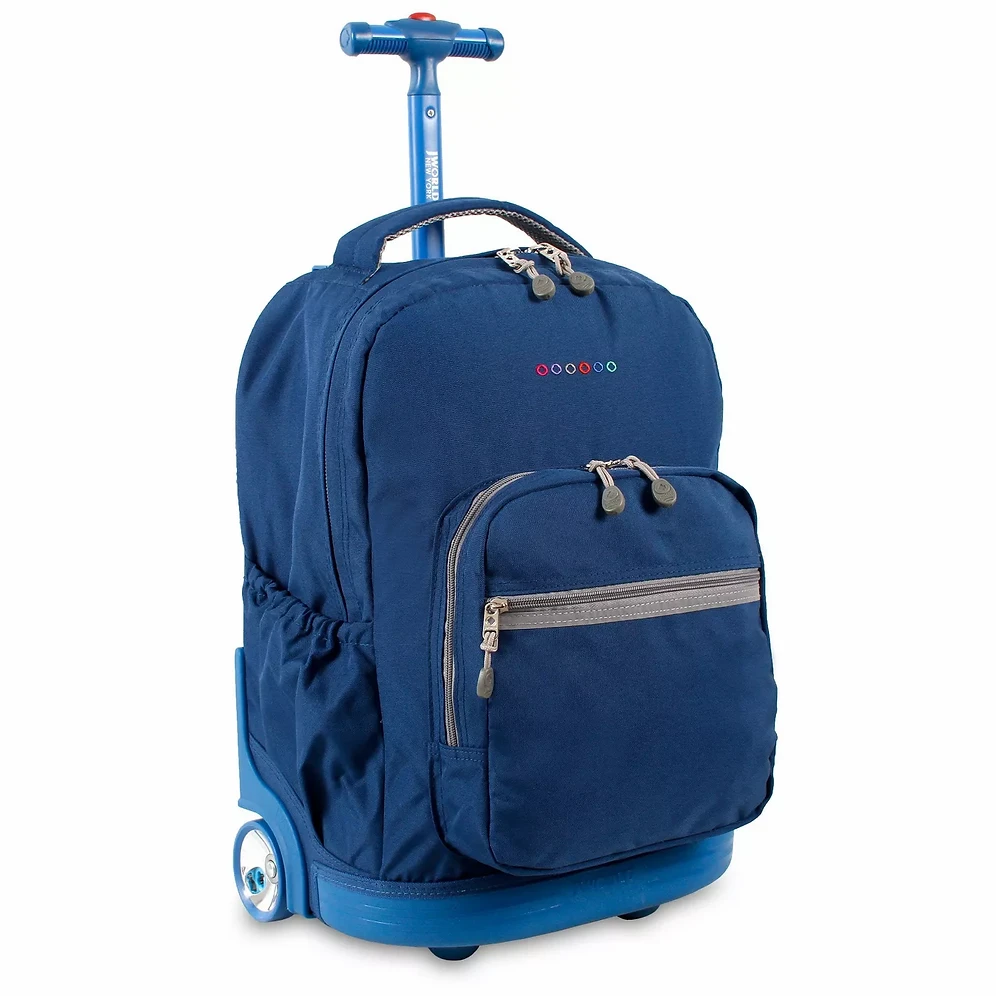 J World 18" Sunrise Rolling Backpack 2 J World 18" Sunrise Rolling Backpack - Image 2