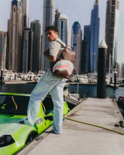 SPRAYGROUND SHARKS IN PARIS COASTAL BACKPACK (DLXV) -Best Bags Store B4274 2 1