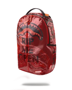 SPRAYGROUND RIP ME OPEN (RED) (VINYL) -Best Bags Store B4532 4