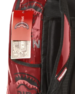 SPRAYGROUND RIP ME OPEN (RED) (VINYL) -Best Bags Store B4532 T