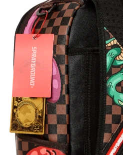 SPRAYGROUND SNAKES ON A BAG BACKPACK (DLXV) -Best Bags Store B4792 T