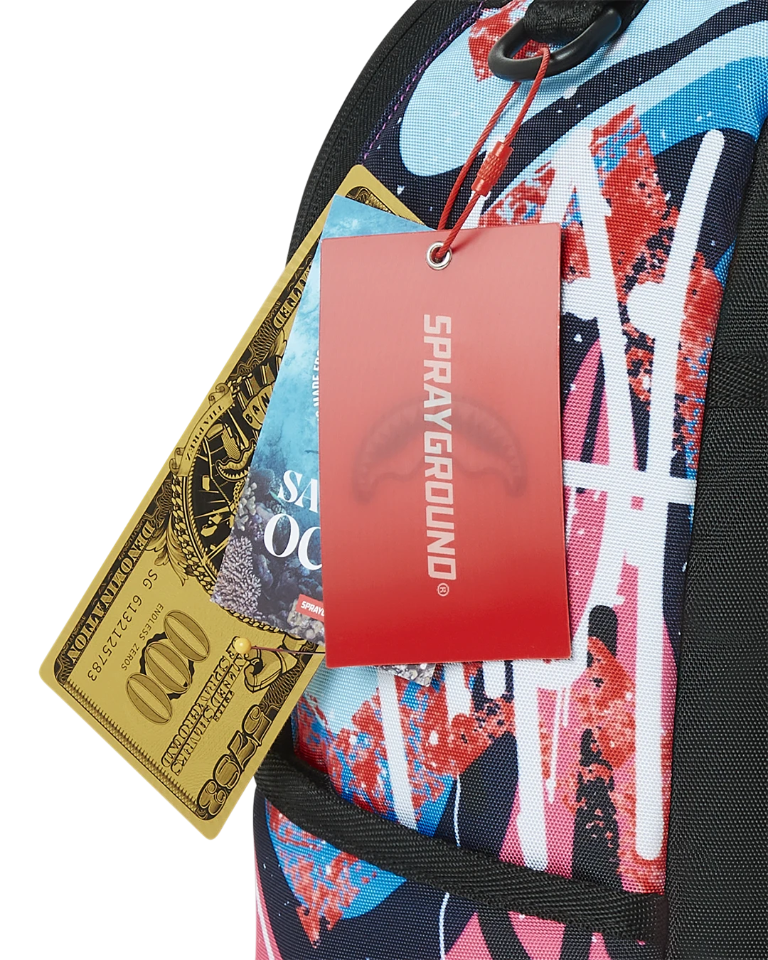 SPRAYGROUND LONE SHARK BACKPACK 15 SPRAYGROUND LONE SHARK BACKPACK - Image 15