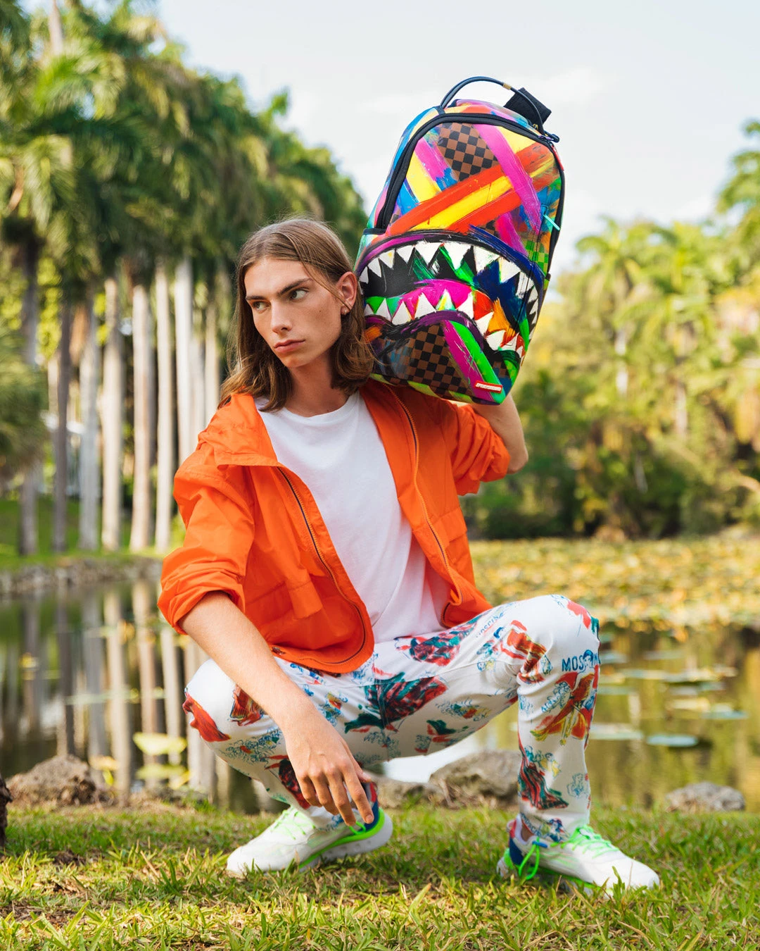 SPRAYGROUND SHARKS IN PARIS CITY STREAKS BACKPACK (DLXV) 4 SPRAYGROUND SHARKS IN PARIS CITY STREAKS BACKPACK (DLXV) - Image 4