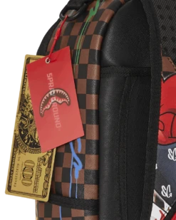 SPRAYGROUND DIABLO MIDNIGHT GAMES BACKPACK -Best Bags Store B5180 T