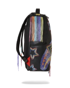 SPRAYGROUND STAR RACER A.I.7 SANDFLOWER COLLAB BEADED BACKPACK -Best Bags Store B5186 3