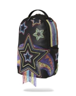 SPRAYGROUND STAR RACER A.I.7 SANDFLOWER COLLAB BEADED BACKPACK -Best Bags Store B5186 5