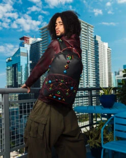 SPRAYGROUND GEMSTONE OUTLAW BACKPACK (DLXV) -Best Bags Store B5213 2 1