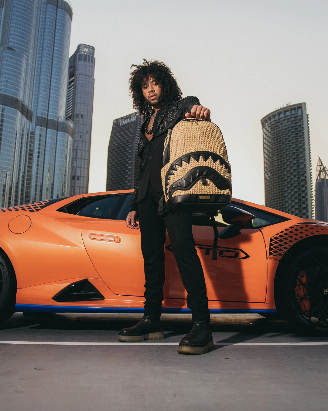 SPRAYGROUND RAFFIA PALM BACKPACK 2 SPRAYGROUND RAFFIA PALM BACKPACK - Image 2