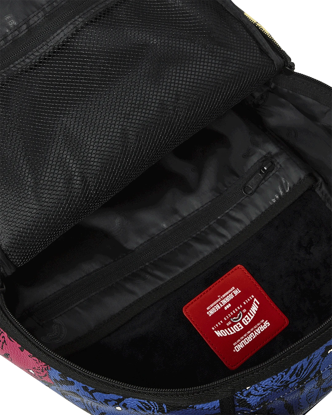 SPRAYGROUND TIGER ROAR GOLD PLATED BACKPACK 11 SPRAYGROUND TIGER ROAR GOLD PLATED BACKPACK - Image 11