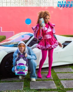 SPRAYGROUND MIAMI VICE SOUTH BEACH BACKPACK (DLXV) -Best Bags Store B5521 2 1