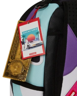 SPRAYGROUND MIAMI VICE SOUTH BEACH BACKPACK (DLXV) -Best Bags Store B5521 T