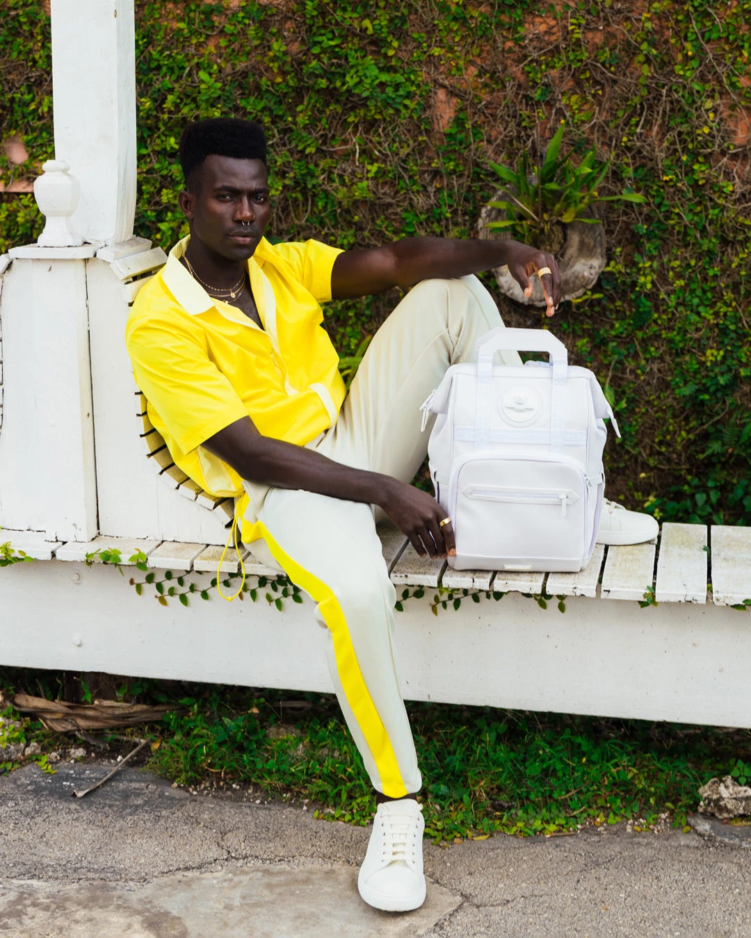 SPRAYGROUND HEAVY METAL SHARK WHITE OUT BIZ TOP OPENER BACKPACK 4 SPRAYGROUND HEAVY METAL SHARK WHITE OUT BIZ TOP OPENER BACKPACK - Image 4