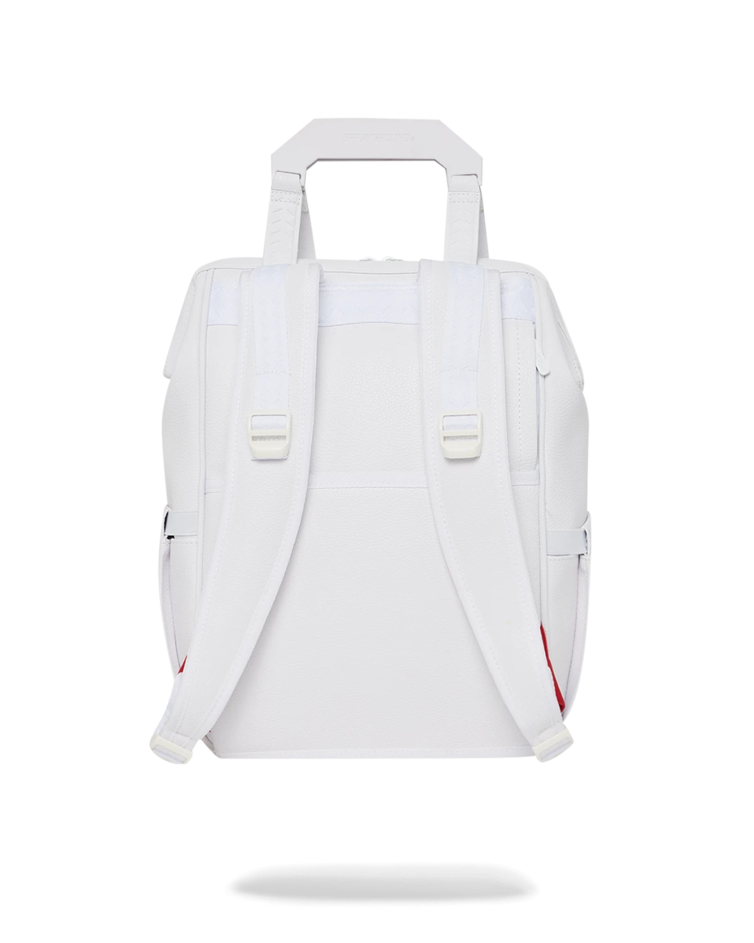 SPRAYGROUND HEAVY METAL SHARK WHITE OUT BIZ TOP OPENER BACKPACK 9 SPRAYGROUND HEAVY METAL SHARK WHITE OUT BIZ TOP OPENER BACKPACK - Image 9