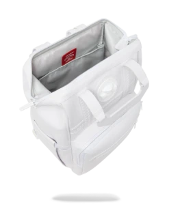 SPRAYGROUND HEAVY METAL SHARK WHITE OUT BIZ TOP OPENER BACKPACK 23 SPRAYGROUND HEAVY METAL SHARK WHITE OUT BIZ TOP OPENER BACKPACK -Best Bags Store B5640 9