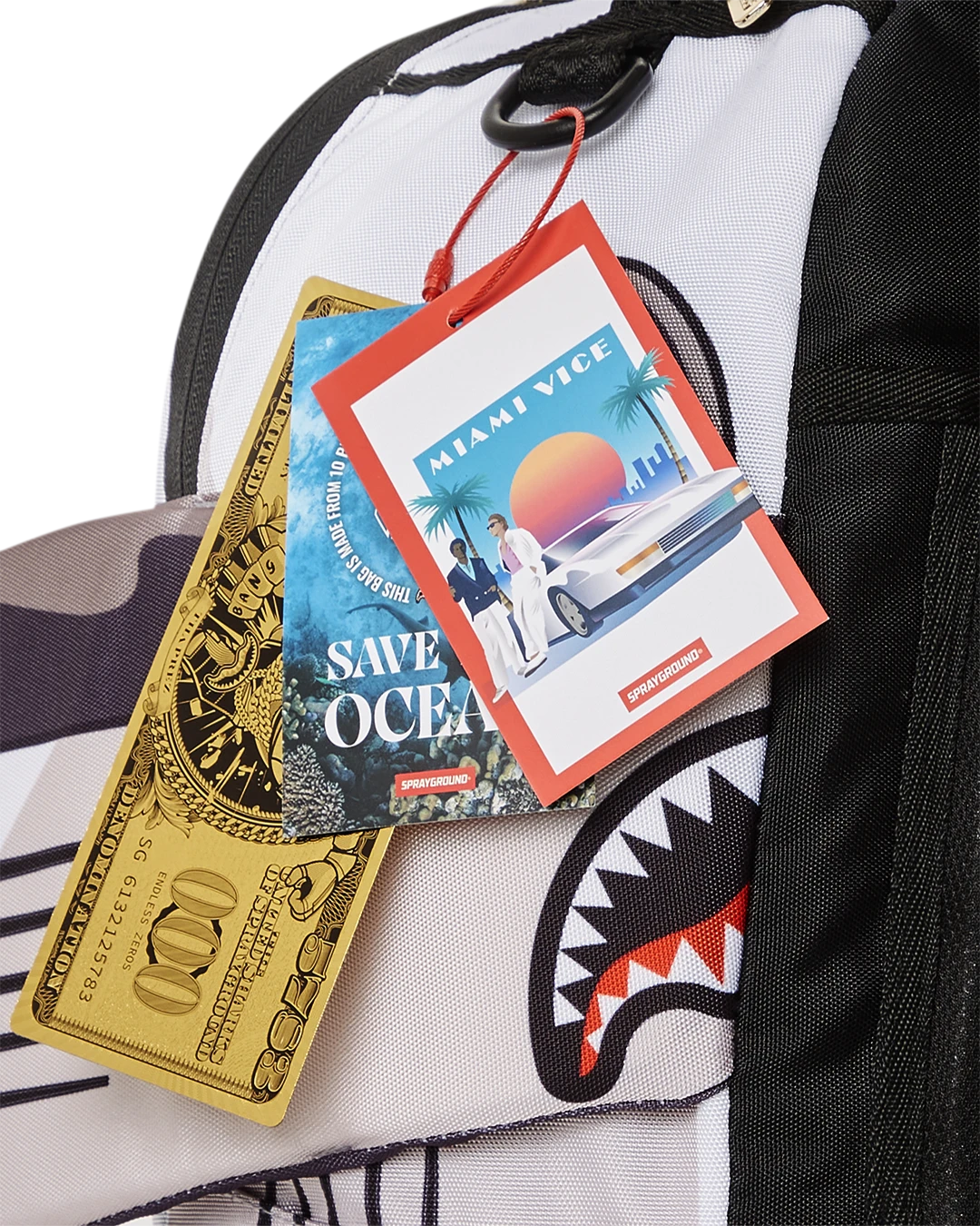 SPRAYGROUND MIAMI VICE WINGS UP BACKPACK (DLXV) 16 SPRAYGROUND MIAMI VICE WINGS UP BACKPACK (DLXV) - Image 16