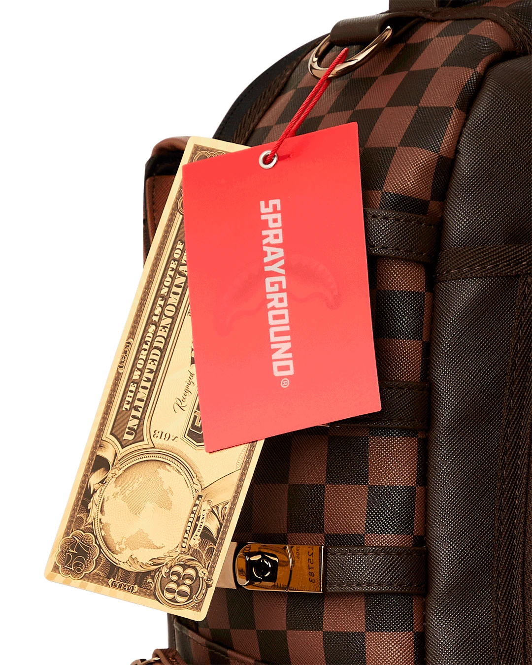 SPRAYGROUND CHECKMATE ROYALE BACKPACK (DLXV) 17 SPRAYGROUND CHECKMATE ROYALE BACKPACK (DLXV) - Image 17