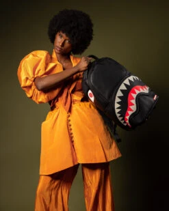 SPRAYGROUND VELCRO SHARK - 3 INTERCHANGEABLE SHARKS BACKPACK (DLXV) -Best Bags Store B5725 6 1