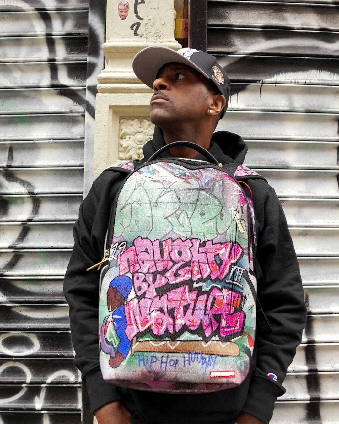 SPRAYGROUND NAUGHTY BY NATURE HIP HOP HOORAY 30TH ANNIVERSARY COLLAB BACKPACK 6 SPRAYGROUND NAUGHTY BY NATURE HIP HOP HOORAY 30TH ANNIVERSARY COLLAB BACKPACK - Image 6
