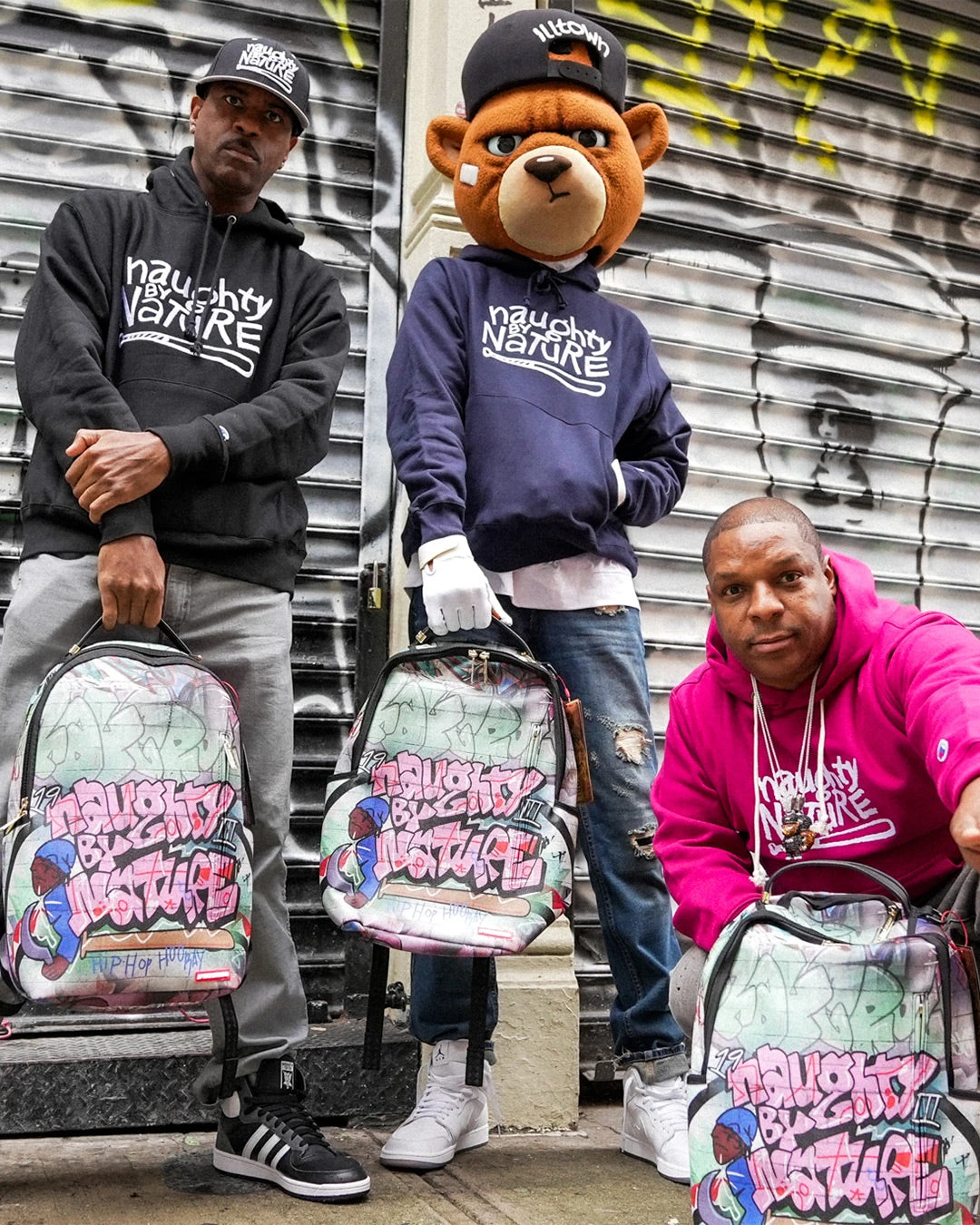 SPRAYGROUND NAUGHTY BY NATURE HIP HOP HOORAY 30TH ANNIVERSARY COLLAB BACKPACK 8 SPRAYGROUND NAUGHTY BY NATURE HIP HOP HOORAY 30TH ANNIVERSARY COLLAB BACKPACK - Image 8